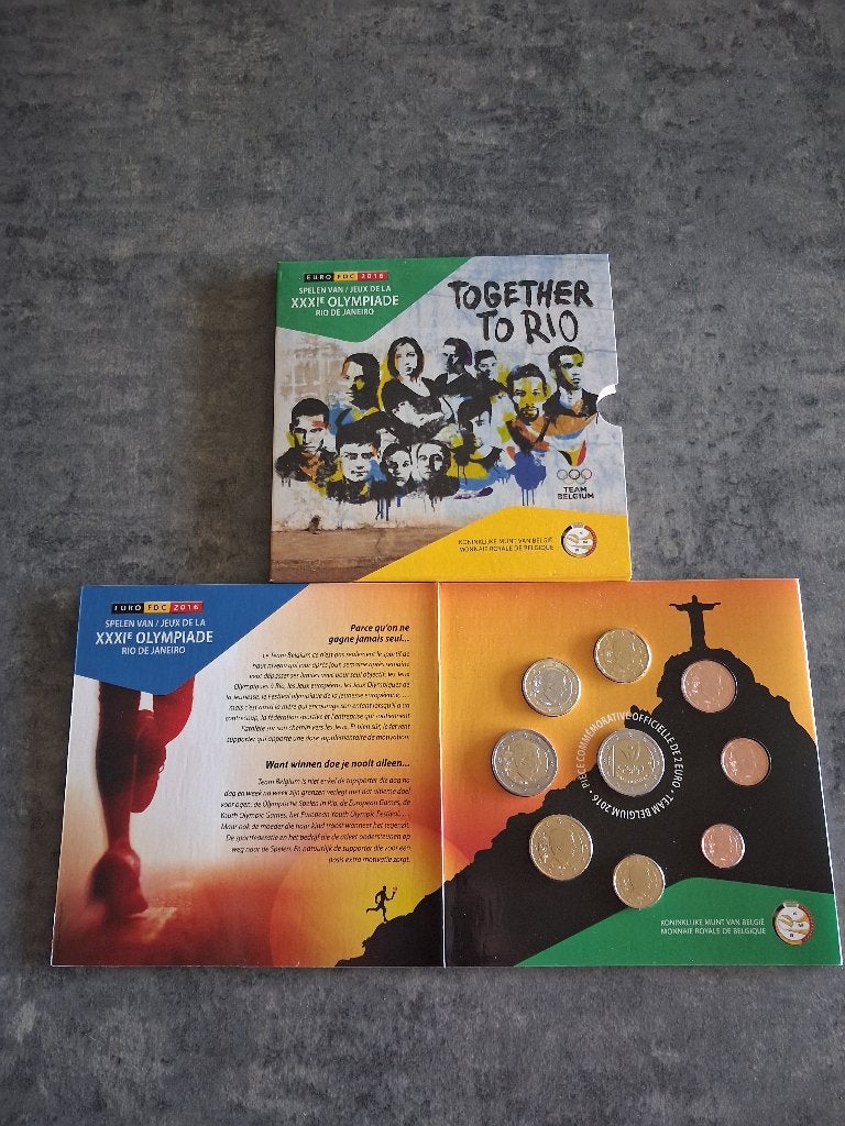 EUROSet FDC Belgique 2016, Enlèvement