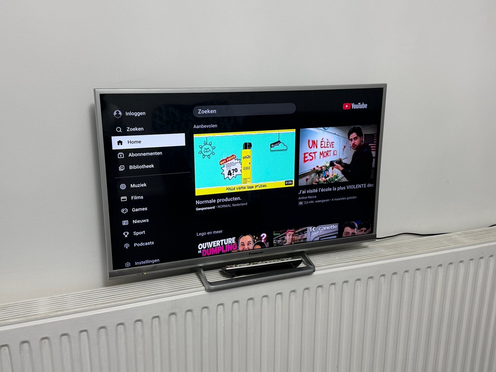 Smart tv PANASONIC 32 pouces., Panasonic, LCD, Enlèvement, Utilisé