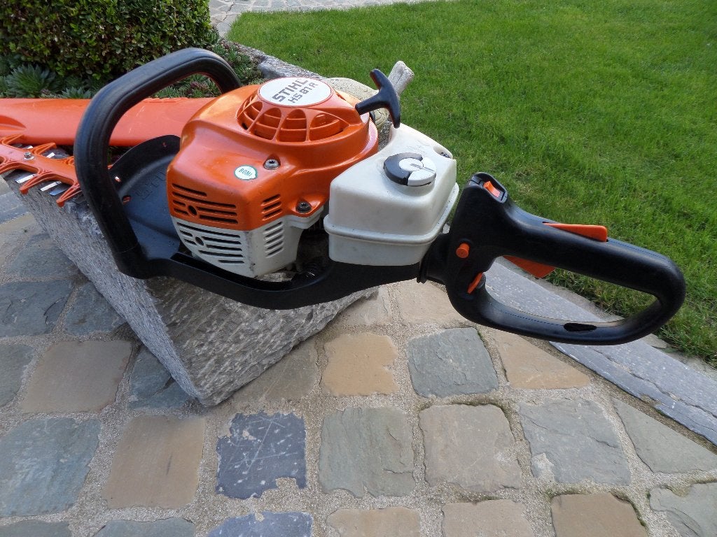 Heggenschaar van Stihl type HS81R, Tuin en Terras, Ophalen, Gebruikt, Benzine, Stihl