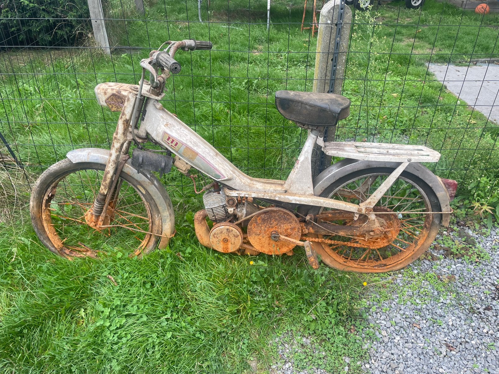Motobecane 40T uit 1970, Ophalen, 49 cc