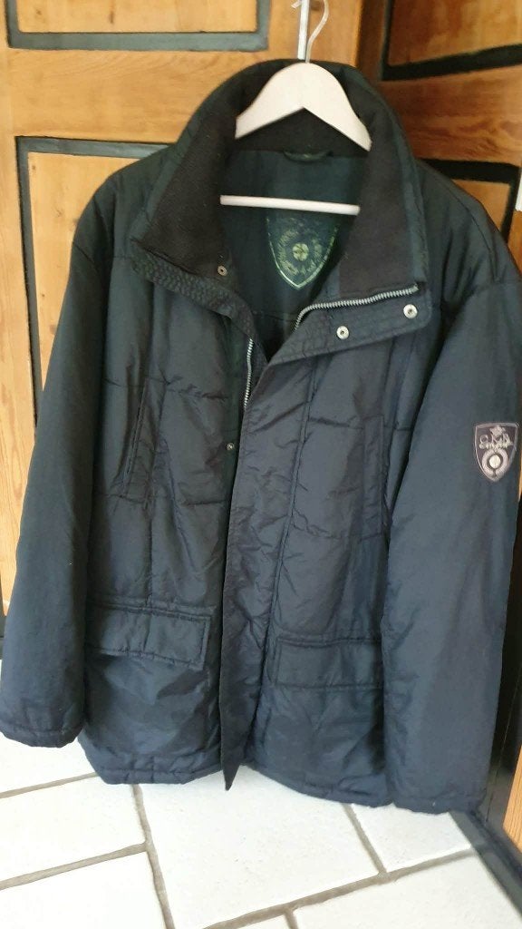 VESTE PARKA NOIR HOMME IMPERMEABLE TAILLE 58/60, Enlèvement, Comme neuf, Taille 56/58 (XL), Noir
