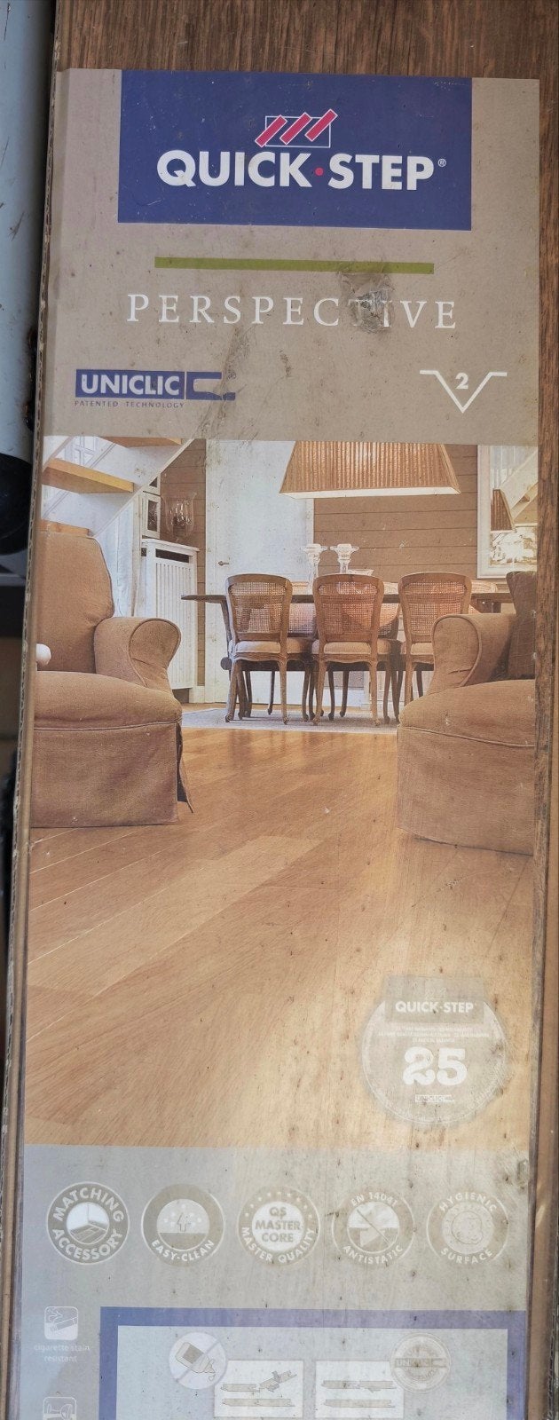 Parquet Quickstep, Bricolage & Construction, Planches & Dalles, Enlèvement, Comme neuf, Moins de 5 m², Parquet