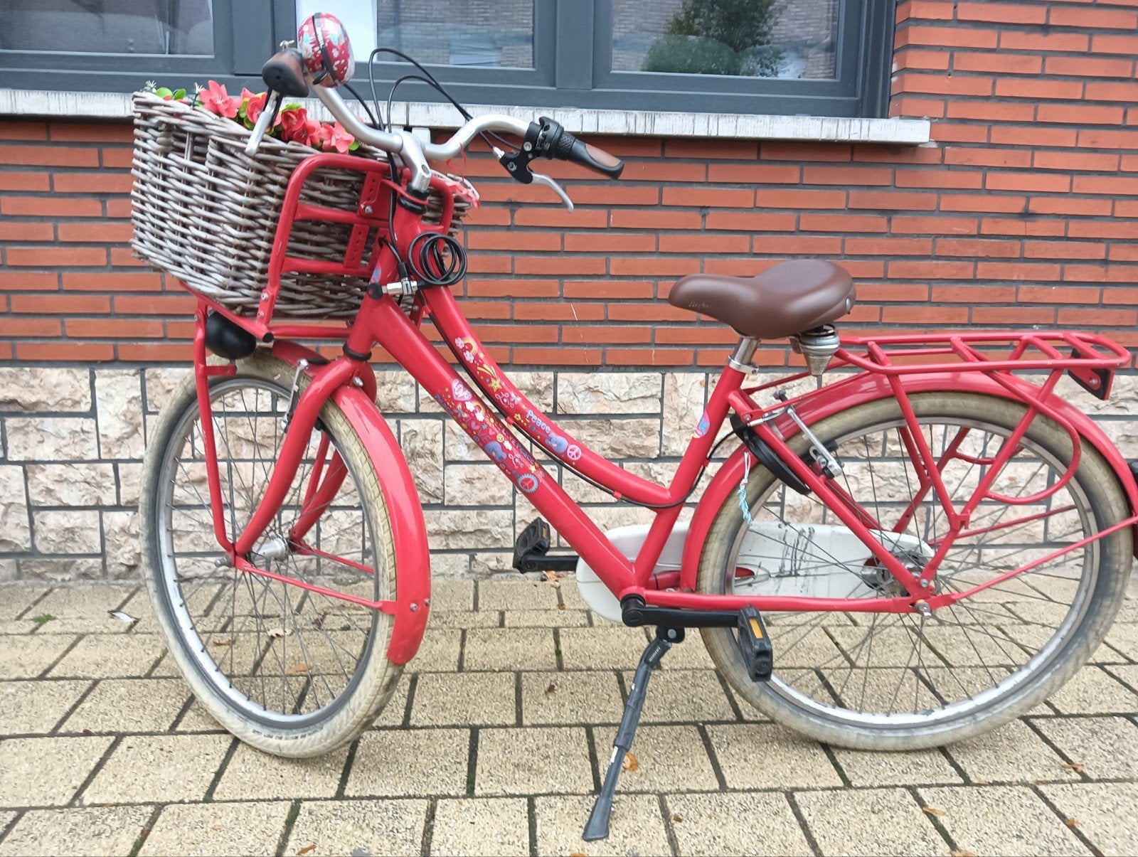 meisjesfiets, 26 inch ,3 versnellingen, Gebruikt, Velgrem, Versnellingen, Ophalen