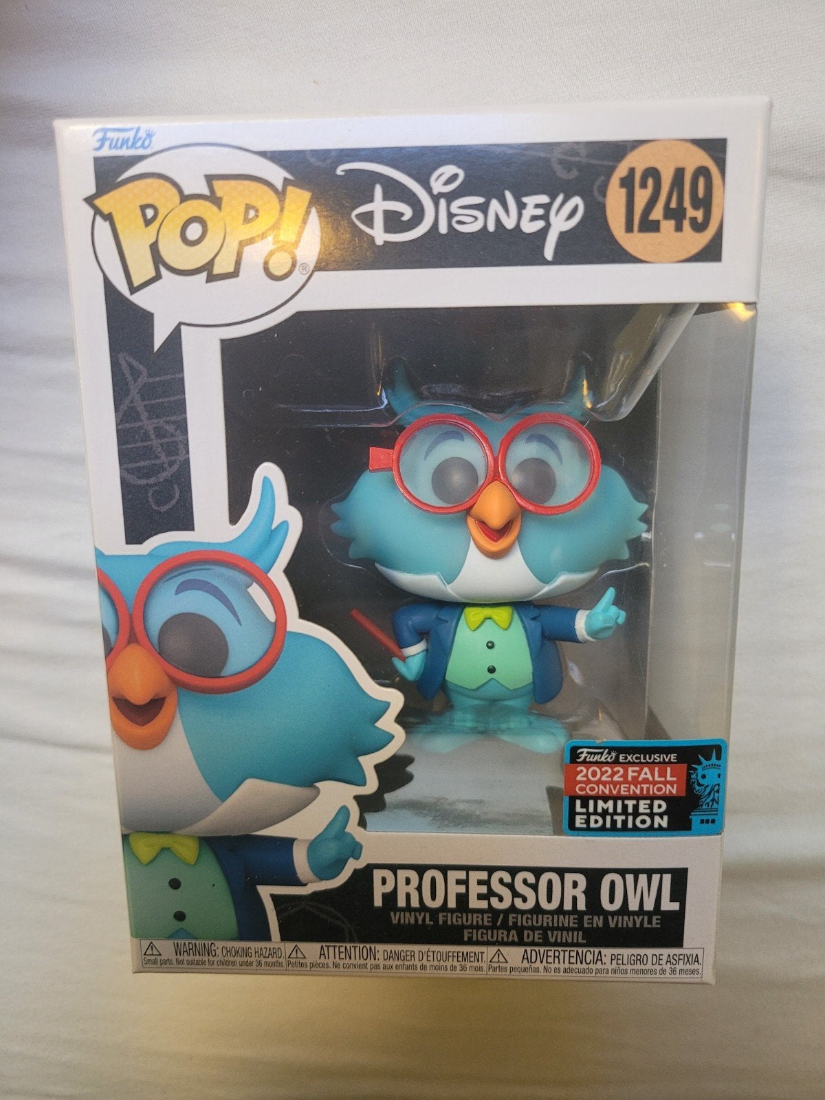 Funko Pop ! Convention d'automne Disney - Professor Owl 1249, Enlèvement ou Envoi, Neuf