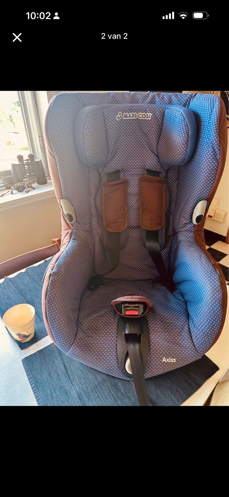 Autostoel MaxiCosi Axiss, Kinderen en Baby's, Autostoeltjes, Ophalen, Verstelbare rugleuning, 9 t/m 36 kg, Maxi-Cosi