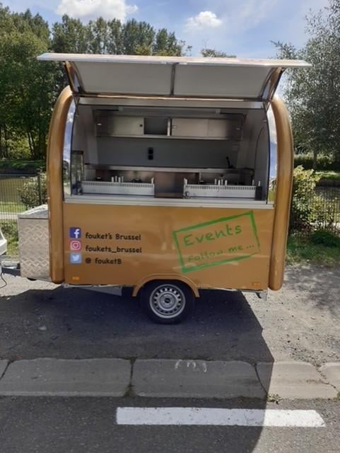 food truck alimentaire remorque, Enlèvement, Snacks