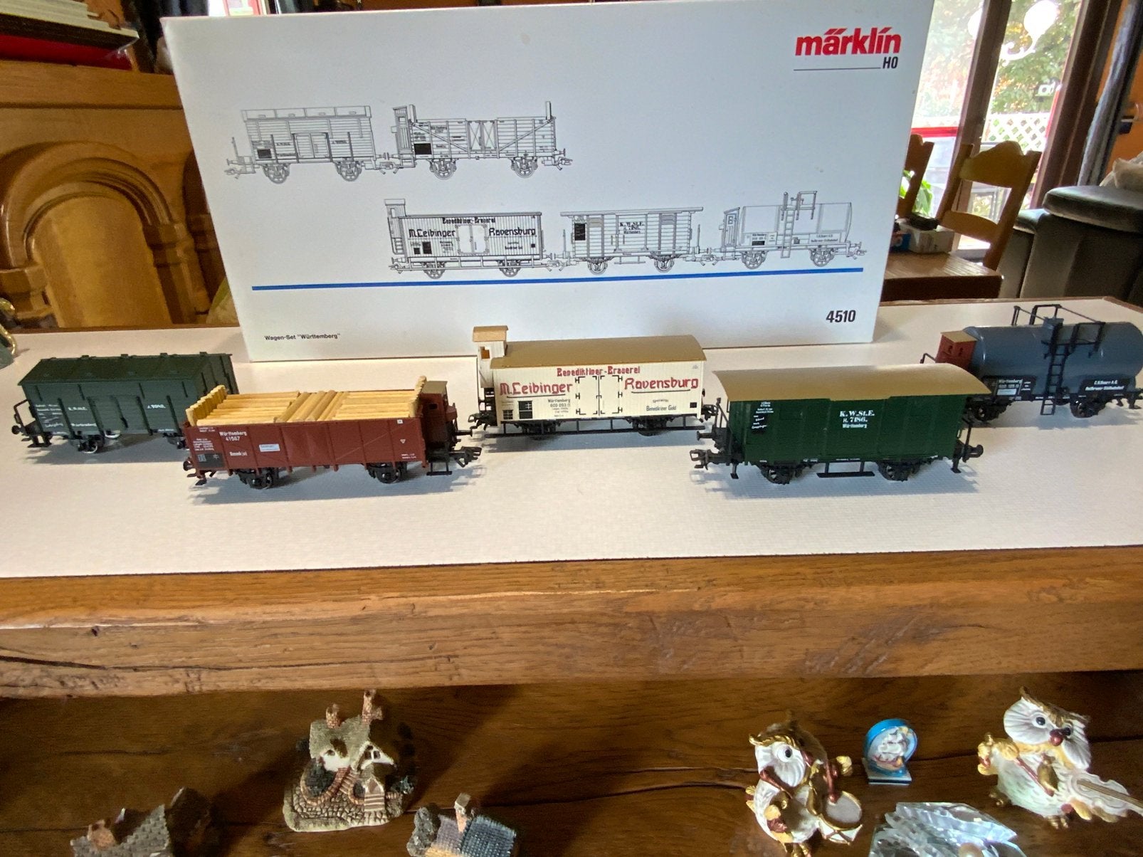 COFFRET MARKLIN 4510 COMME NEUF !!! 5 WAGONS DE MARCHANDISES, Hobby & Loisirs créatifs, Trains miniatures | HO, Enlèvement ou Envoi