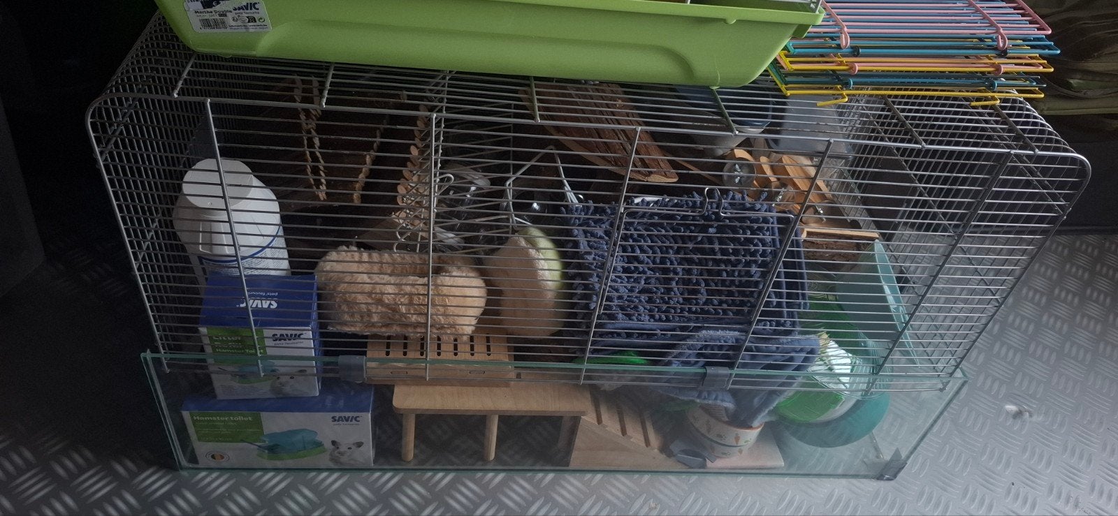 Hamsterkooien 1 grote en 1 kleine, Ophalen