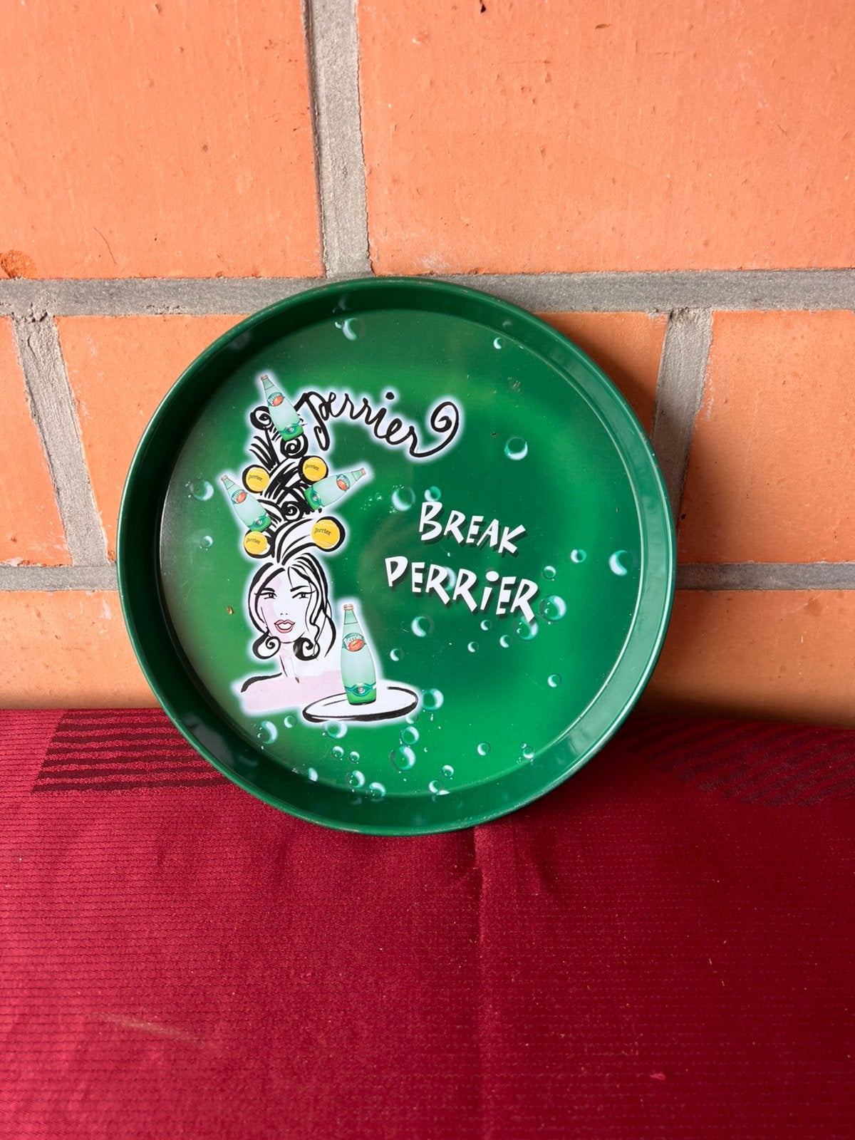 Dienblad perrier, Ophalen of Verzenden