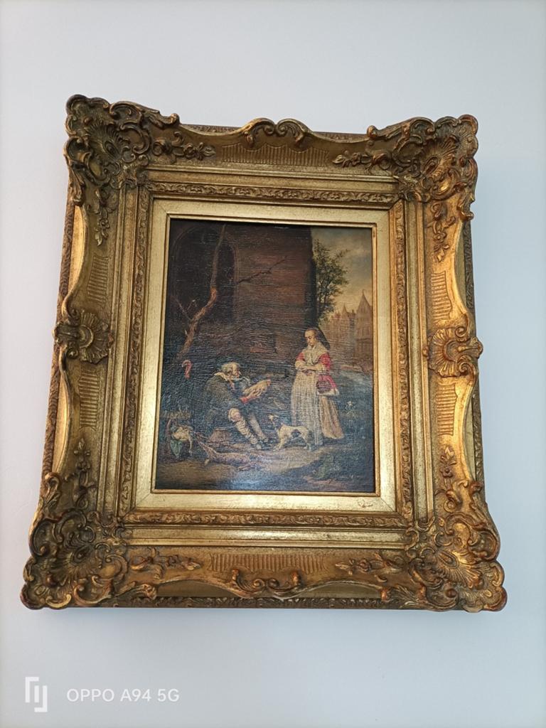 Oude schilderijen, Enlèvement