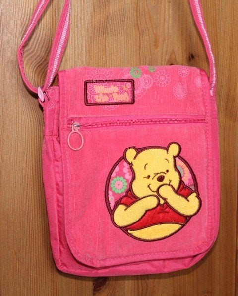 Winnie l'Ourson – Petit sac à bandoulière rose - Disney, Enlèvement ou Envoi, Utilisé, Rose, Autres marques