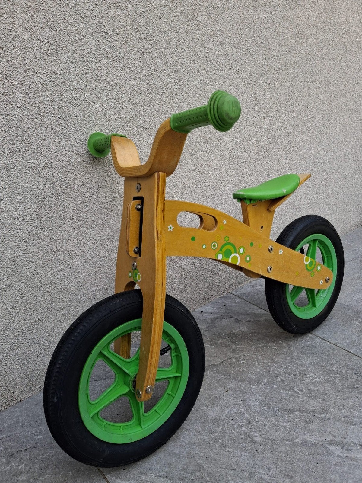 houten loopfiets tweewieler, Kinderen en Baby's, Ophalen, Gebruikt, Loopfiets