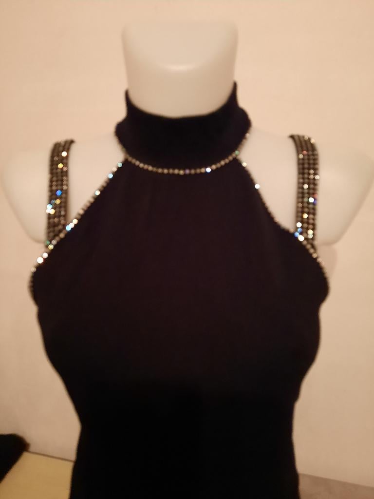 Leo Guy zwart truitje met strass, Kleding | Dames, Zwart, Maat 42/44 (L), Ophalen of Verzenden, LEO GUY