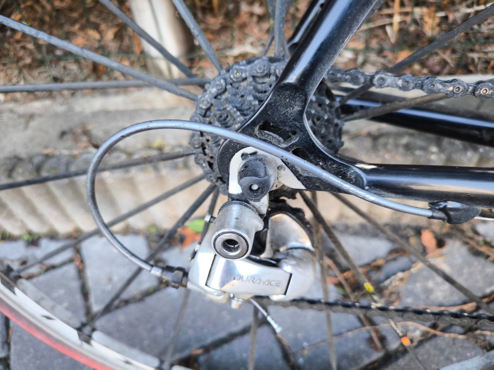 koersfiets, Enlèvement