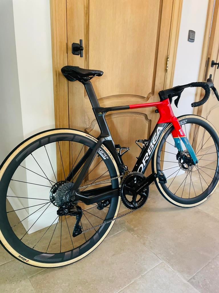 Orbea orca aero OMX Lotto Dura ace Di2 12 53 disc zipp 303, Vélos & Vélomoteurs, Enlèvement ou Envoi, Orbea, Orbea, Comme neuf