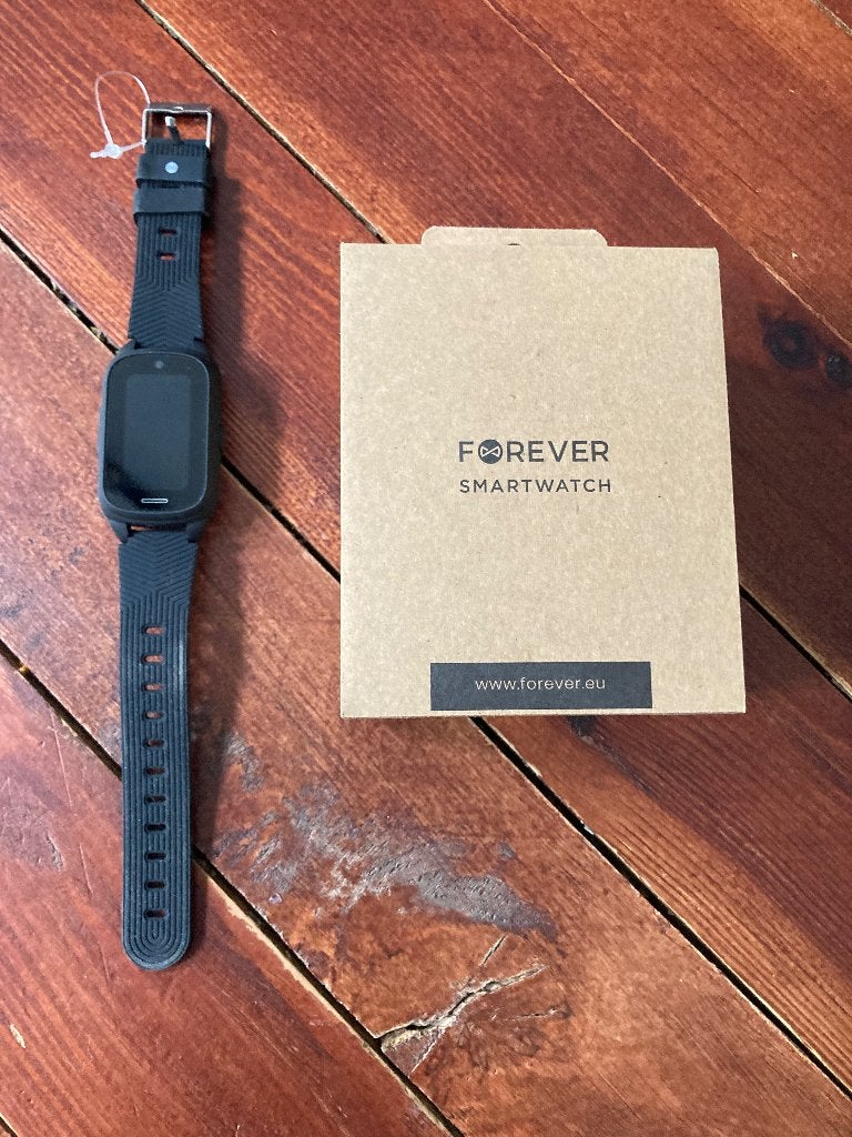 Forever smartwatch - 2 stuks - SIVA ST-100 zwart (Senioren), Neuf, Étanche, État, Enlèvement