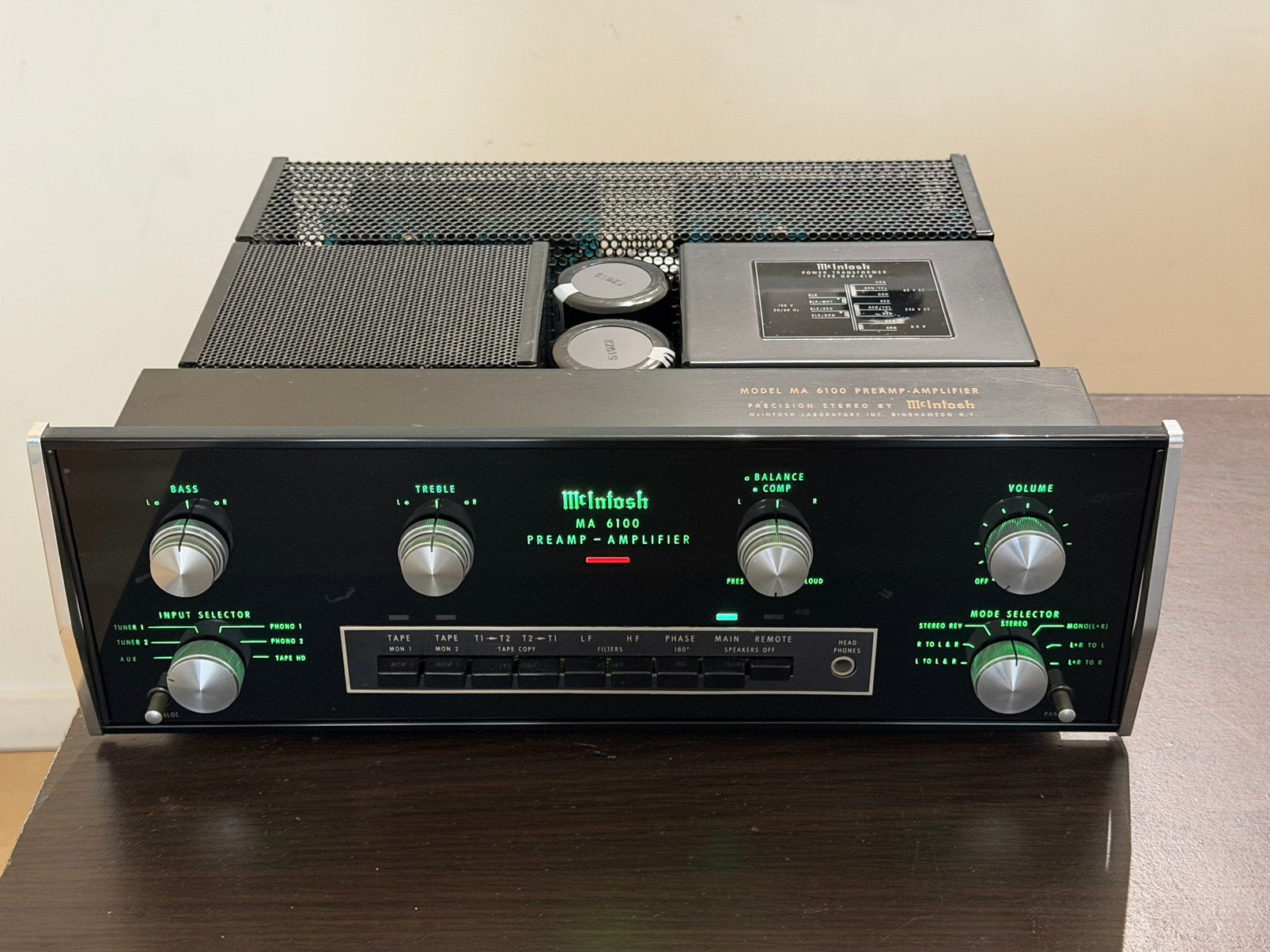 McIntosh MA6100 Solid State Stereo Amplifier (1971) SERVISED, Enlèvement, Reconditionné