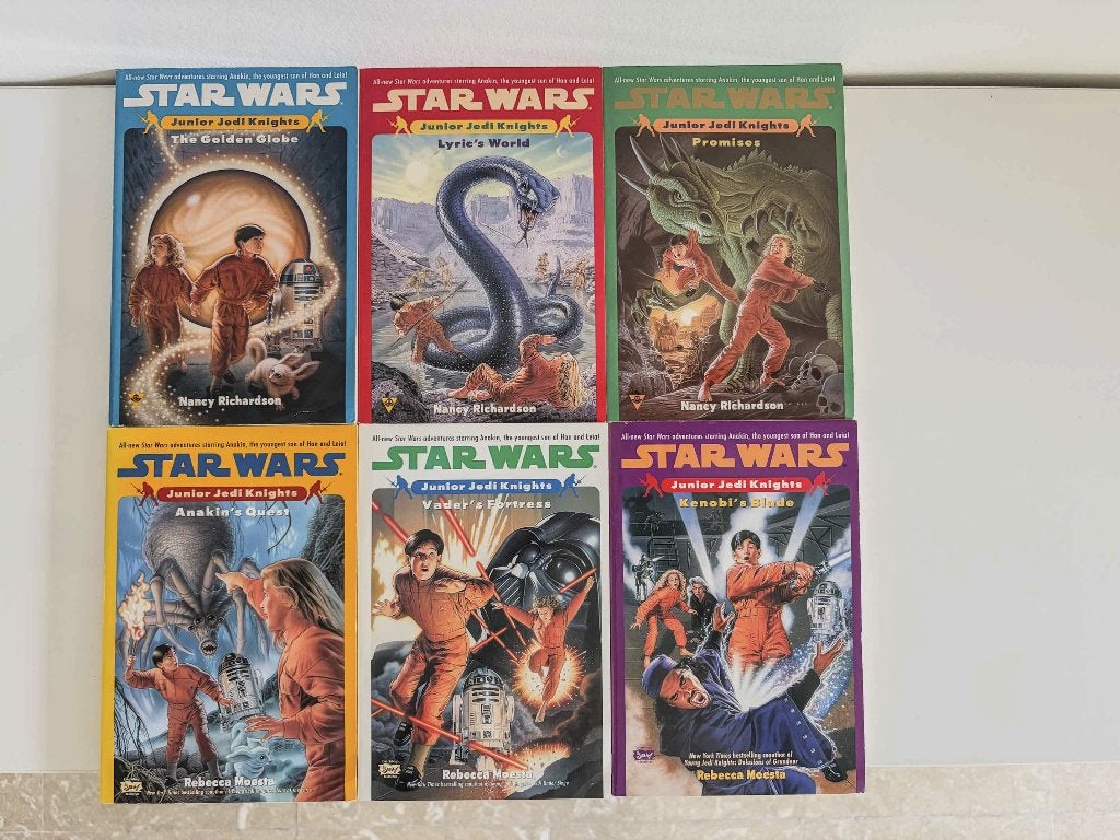Star Wars Junior Jedi Knights - Volledige set # 1-6, Ophalen of Verzenden, Gebruikt, Boek of Poster