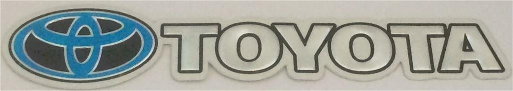 Toyota metallic sticker #13, Envoi