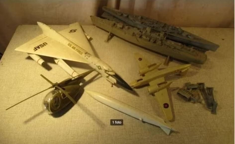 Partij Modelbouw Boten Vliegtuigen en helikopter, Ophalen of Verzenden, Gebruikt, Helikopter