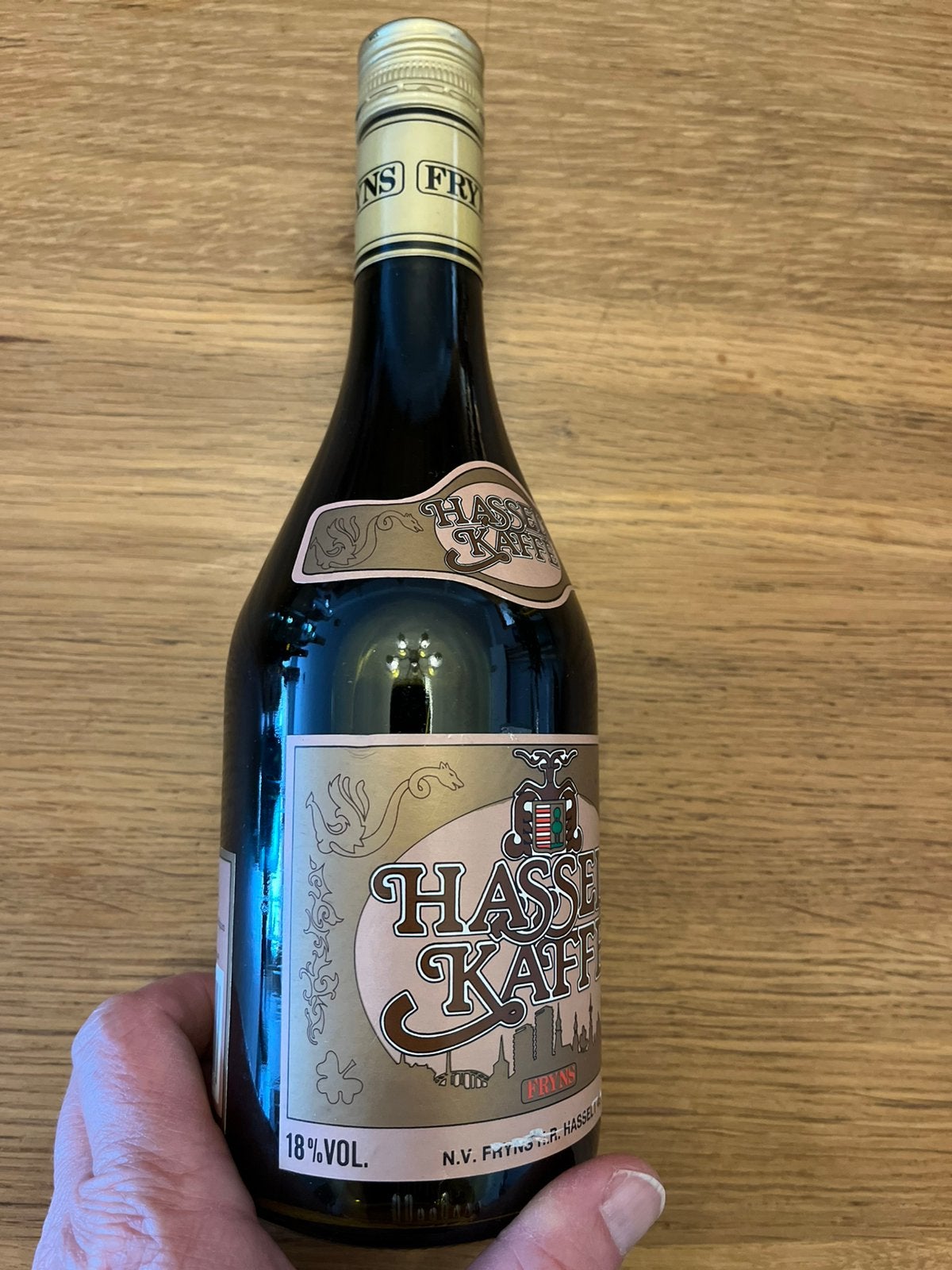 fles Hasselt Kaffé, Verzamelen, Ophalen of Verzenden, Zo goed als nieuw