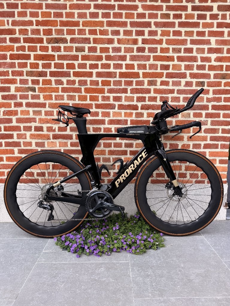 Prorace Sphinx DSQ - triatlonfiets, Gebruikt, Carbon, Heren, Schijfrem
