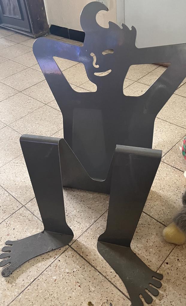 Dagbladhouder kuifje, Ophalen, Gebruikt