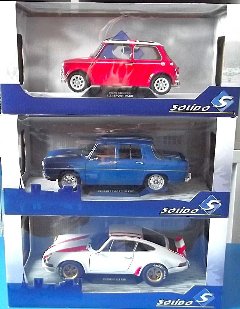 Miniatures SOLIDO 1/18 neuves, Enlèvement ou Envoi, Neuf, Voiture, Solido