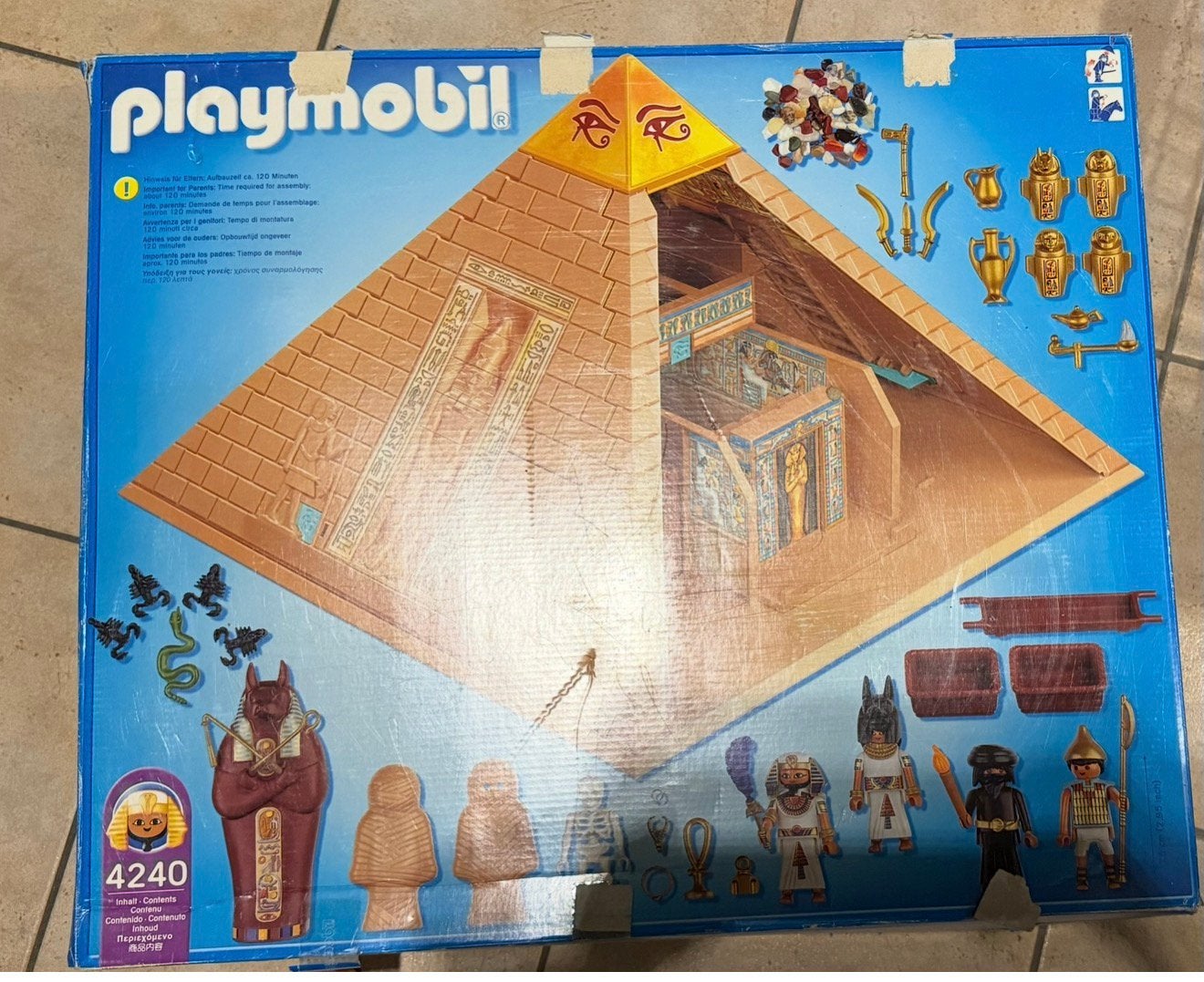 Playmobil 4240 – Grande Pyramide d’Égypte – Complète, Enfants & Bébés, Jouets | Playmobil, P'ay@play.be, Historique, Enlèvement ou Envoi