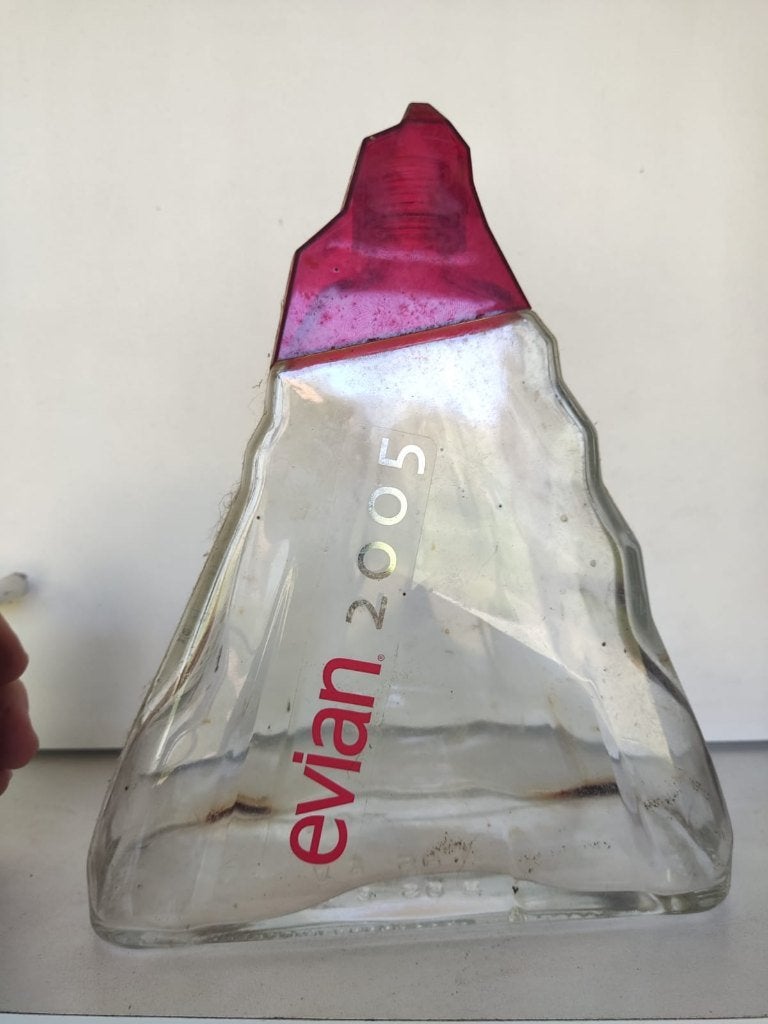 Bouteille de collection Evian 2005., Enlèvement, Comme neuf, Autres types