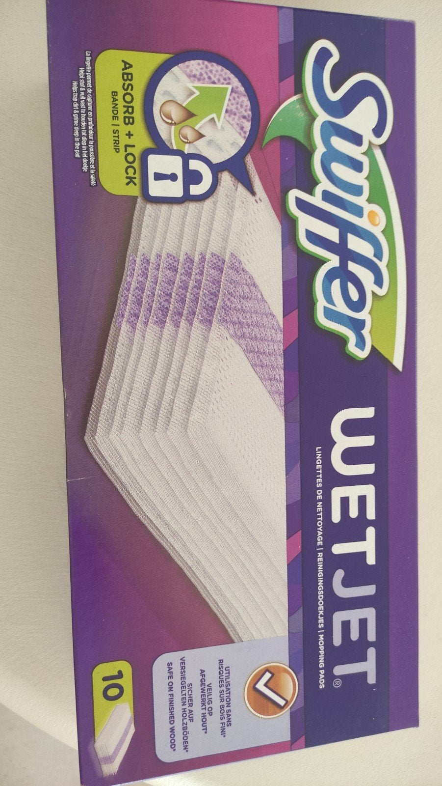 3 ongeopende dozen swiffer doekjes, Enlèvement