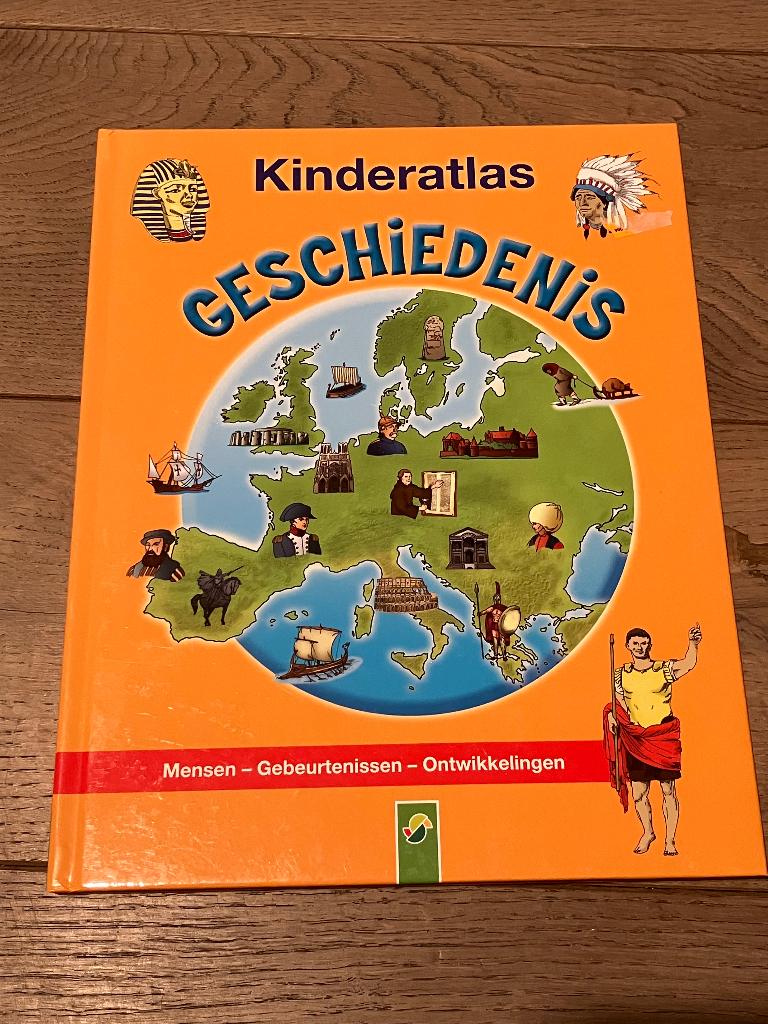 Kinderatlas - Geschiedenis, Boeken, Ophalen of Verzenden, Gelezen, Non-fictie