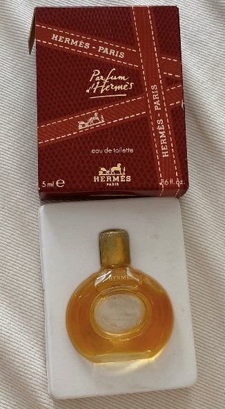 eau de toilette Hermès 5ml, Verzamelen, Parfumverzamelingen, Ophalen, Zo goed als nieuw, Overige typen, Gevuld