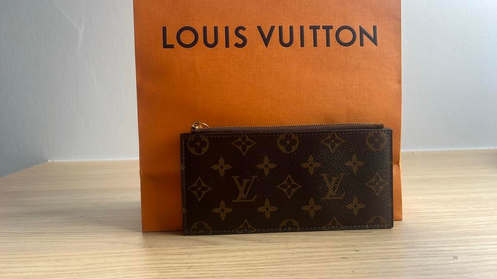 Louis Vuitton portemonnee, Handtassen en Accessoires, Portemonnees, Ophalen of Verzenden, Zo goed als nieuw, Bruin, Leder
