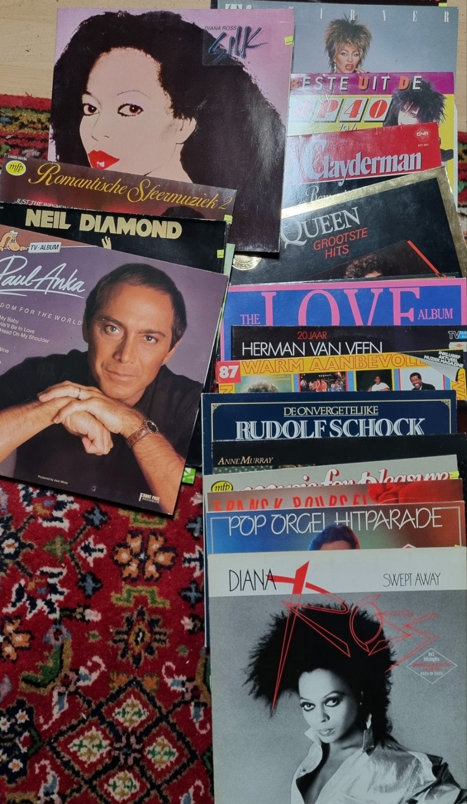 Langspeelplaten verzameling., Cd's en Dvd's, Complilatie, Ophalen, Gebruikt, LP