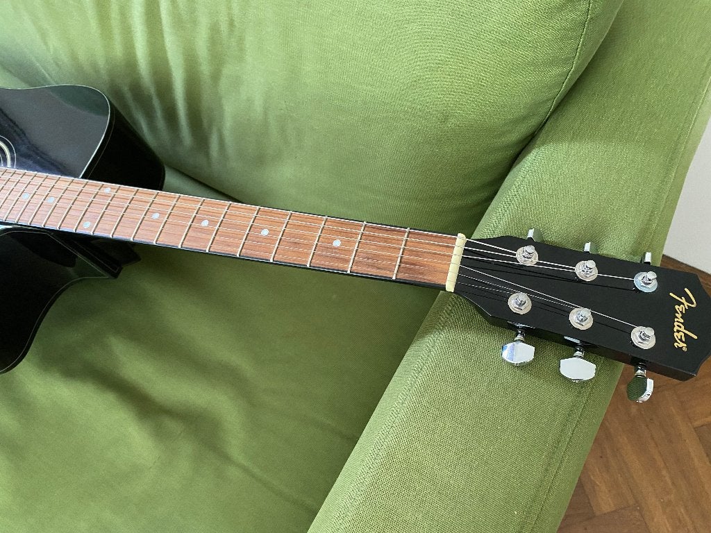 Western gitaar Fender, Ophalen, Zo goed als nieuw, Western- of Steelstringgitaar, Met (piezo-)element