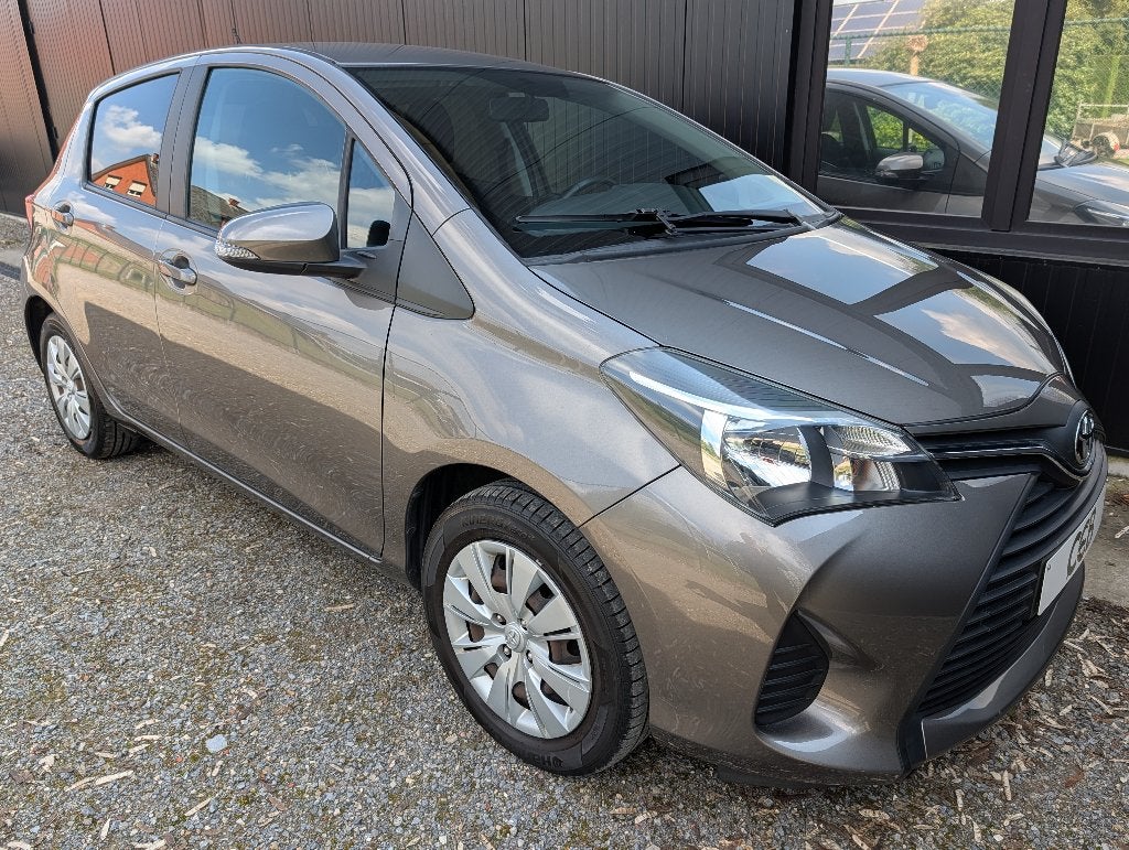 Toyota Yaris - Toyota onderhoud - slechts 83.000km, Autos, Toyota, Argent ou Gris, 998 cm³, Euro 6, Entreprise