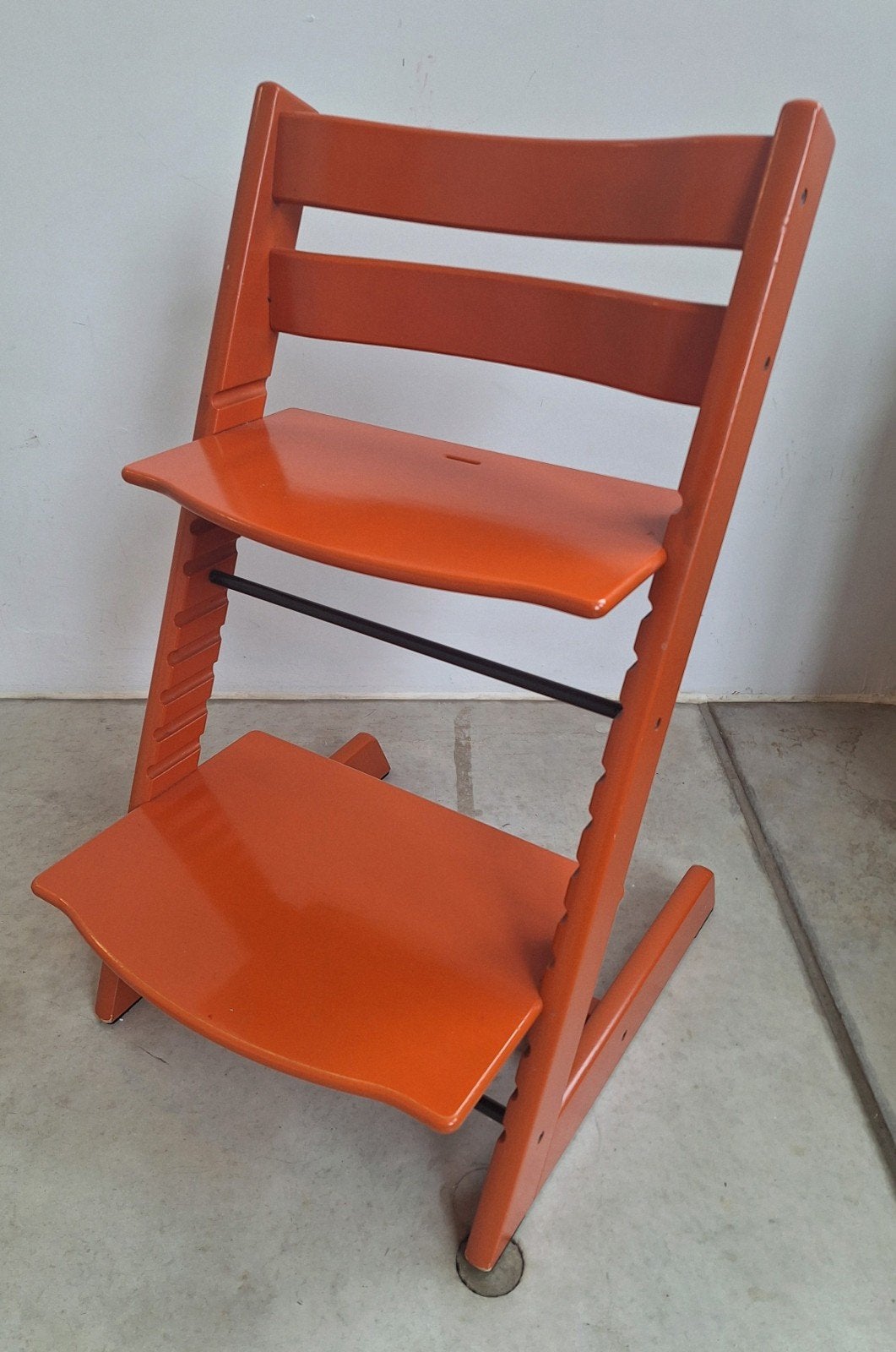 Tripp Trapp Oranje, Enlèvement, Utilisé, Chaise évolutive, Coulissant