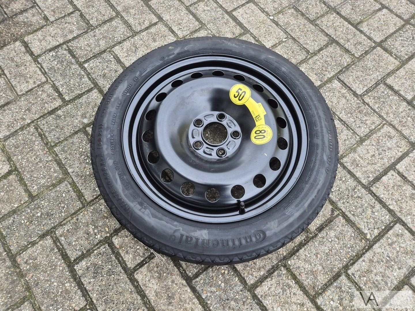 Volvo V60 V70 V90 S60 S80 S90 en EX30 thuiskomer 17 inch, Pneus et Jantes, Véhicule de tourisme, -, Utilisé
