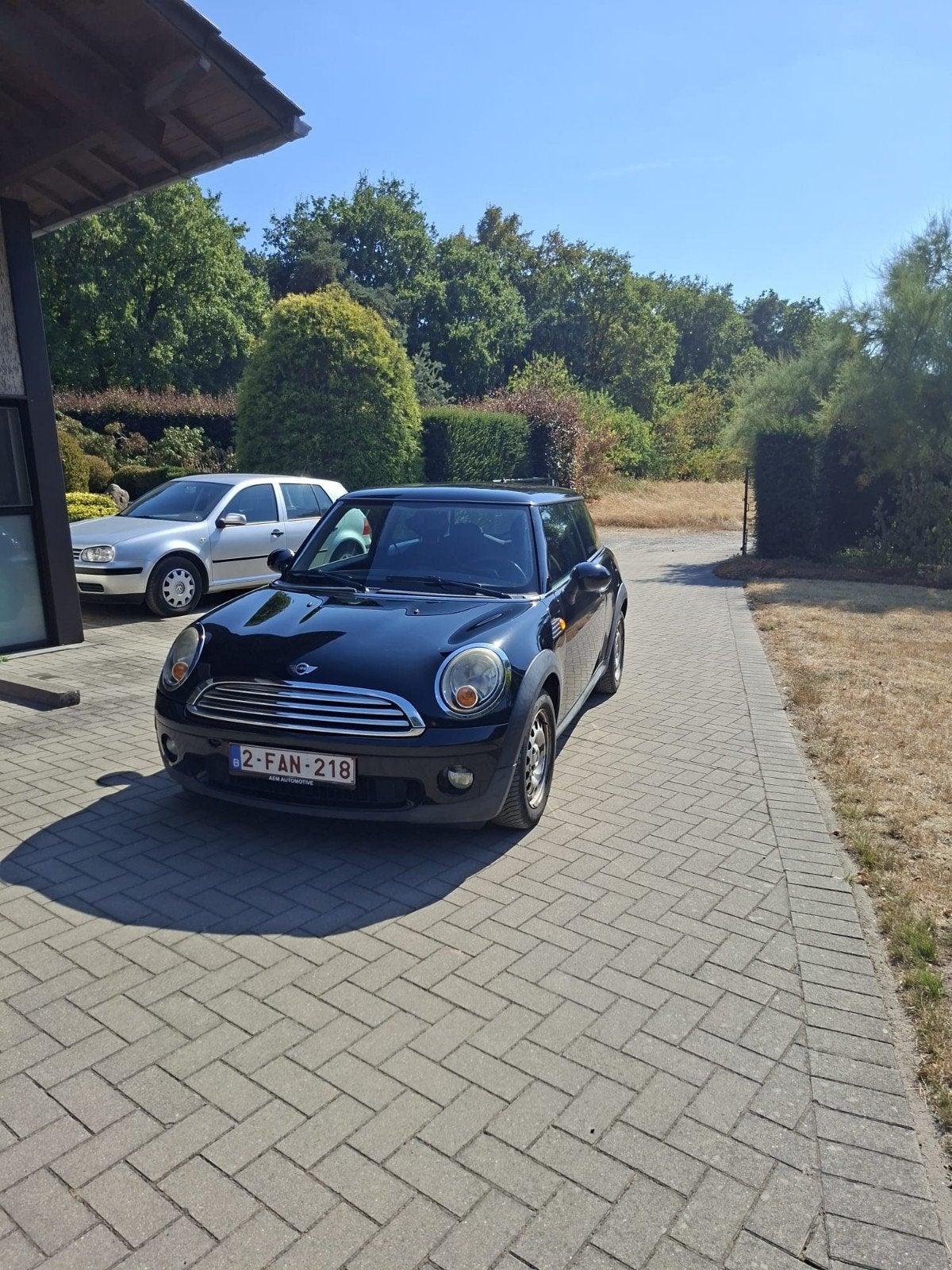 mini one te koop, Auto's, Mini, Voorwielaandrijving, 4 cilinders, Zwart, Handgeschakeld
