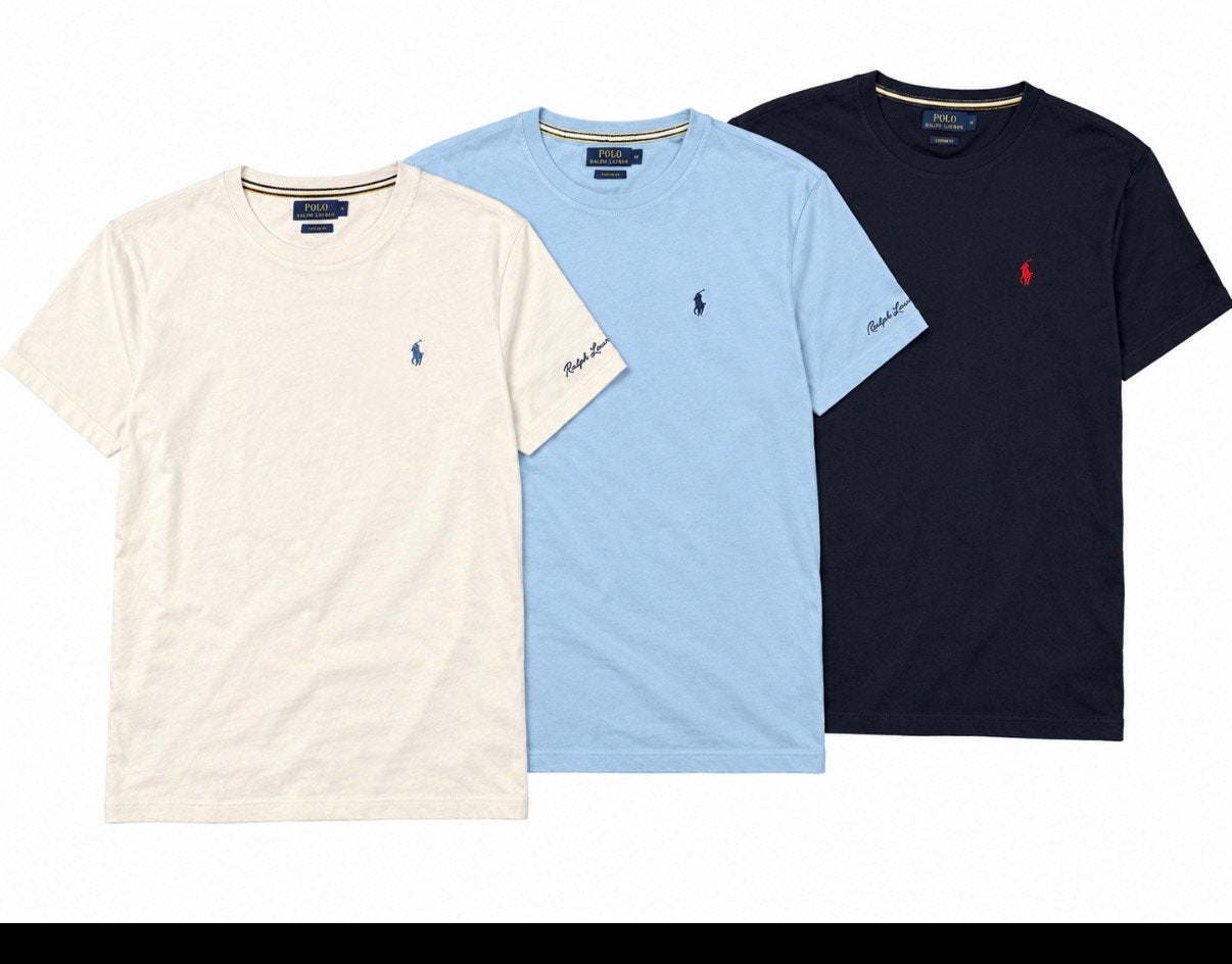 3 ralph lauren t-shirts, Vêtements | Hommes, Enlèvement ou Envoi, Comme neuf
