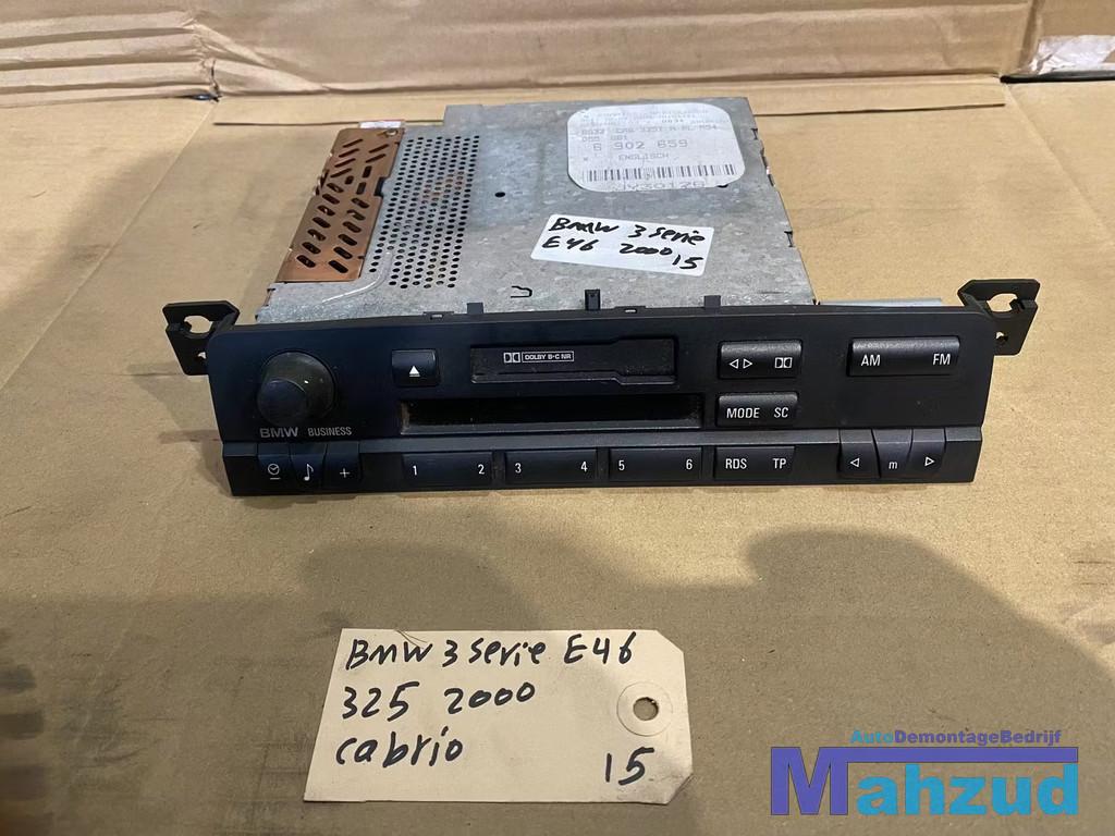 BMW 3 SERIE E46 Radio cassette speler, Auto-onderdelen, Elektronica en Kabels, Gebruikt
