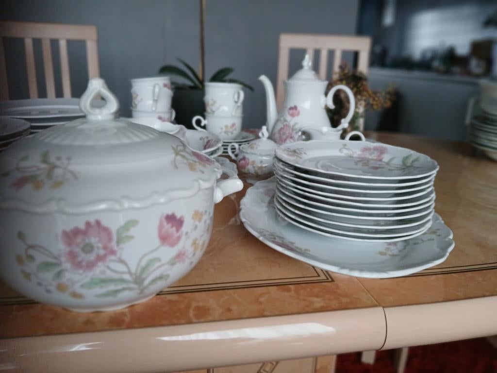 Compleet eetservies, Enlèvement