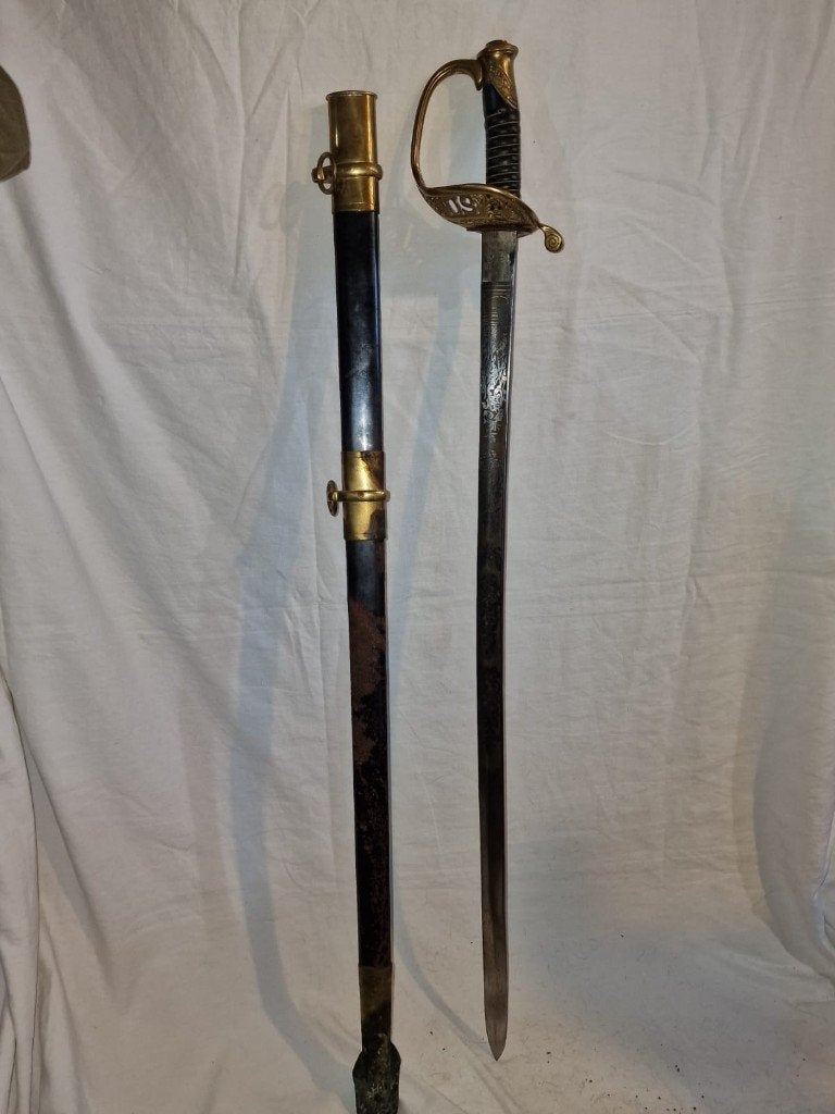 Sabel US model 1850, Ophalen, Landmacht, Zwaard of Sabel