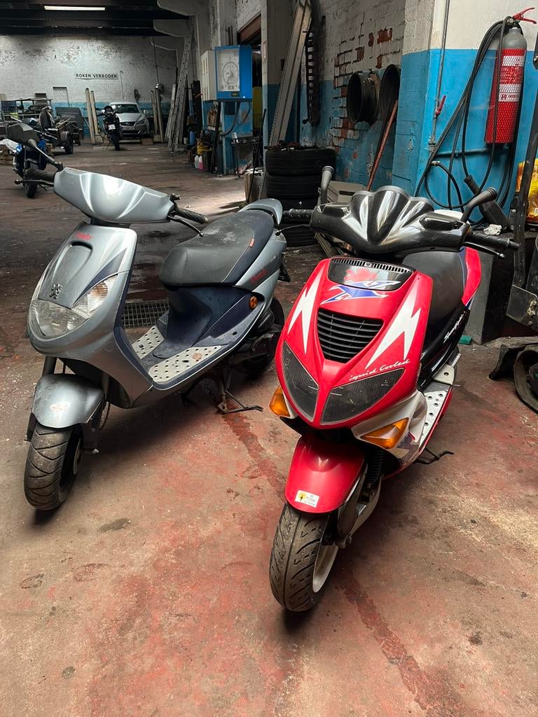 Speedfight watergekoeld en Vivacity voor onderdelen, Fietsen en Brommers, Ophalen, Gebruikt, Klasse B (45 km/u), Speedfight