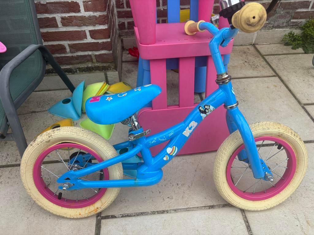 K3 loopfiets, Fietsen en Brommers, Ophalen, Zo goed als nieuw
