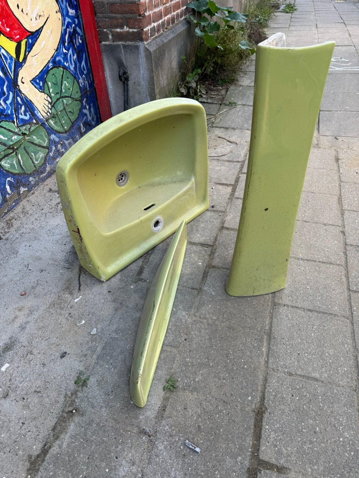 Lavabo te geef, Ophalen, Gebruikt, Wasbak of Wastafel