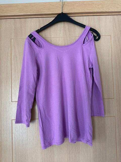 Shirt Versia maat M (nr7407), Kleding | Dames, Blouses en Tunieken, Maat 38/40 (M), Paars, Ophalen of Verzenden, Zo goed als nieuw
