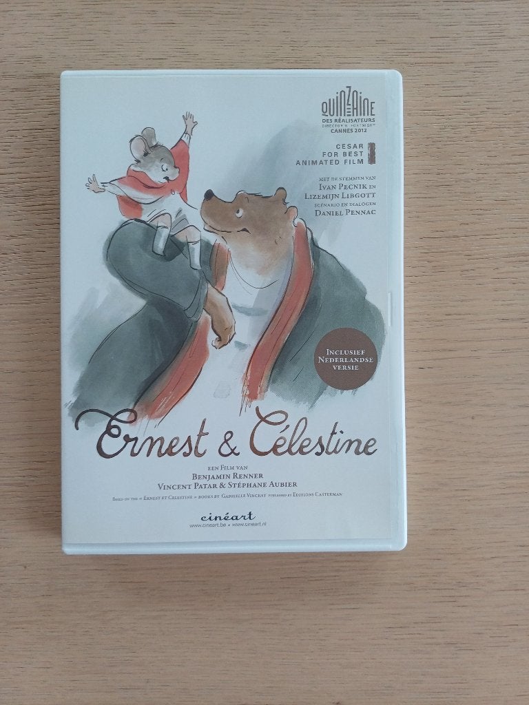 Ernest & Celestine DVD + Extra's, Ophalen, Alle leeftijden, Overige genres, Overige typen