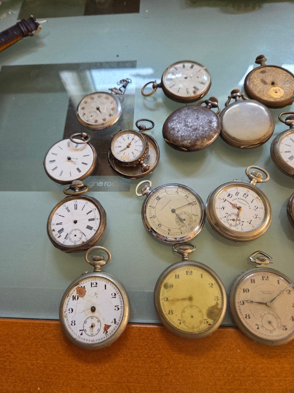 Lot 19 zakhorloges, Enlèvement
